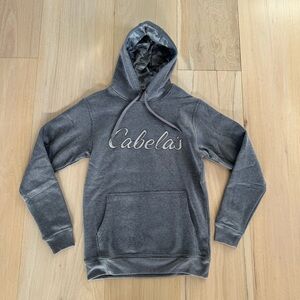 Cabela’s Gray Hoodie Size Small NWT